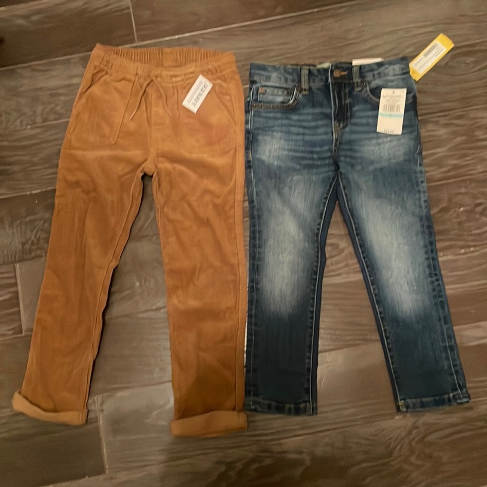 5T SKINNY BOYS JEANS AND CORDS!